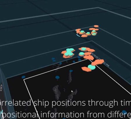 Visualizing Ship Positioning in a Virtual Control Room