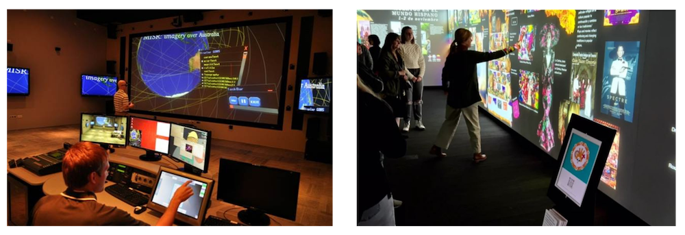 Visualization spaces collage