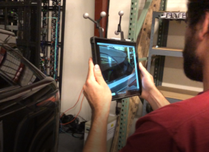 augmented reality tablet for training